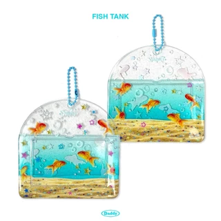 DADDY ( LGS ) | Frame Card ลาย Fish tank การ์ดใส่บัตร ใส่รูป สุดน่ารัก