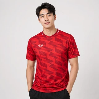*โล๊ะสตอก** GRAND SPORT เสื้อกีฬา เสื้อวิ่ง เสื้อฟุตบอล 11567 ผ้าไมโคร พิมพ์ลาย สีสวยสดใส ไม่ต้องรีด 11567