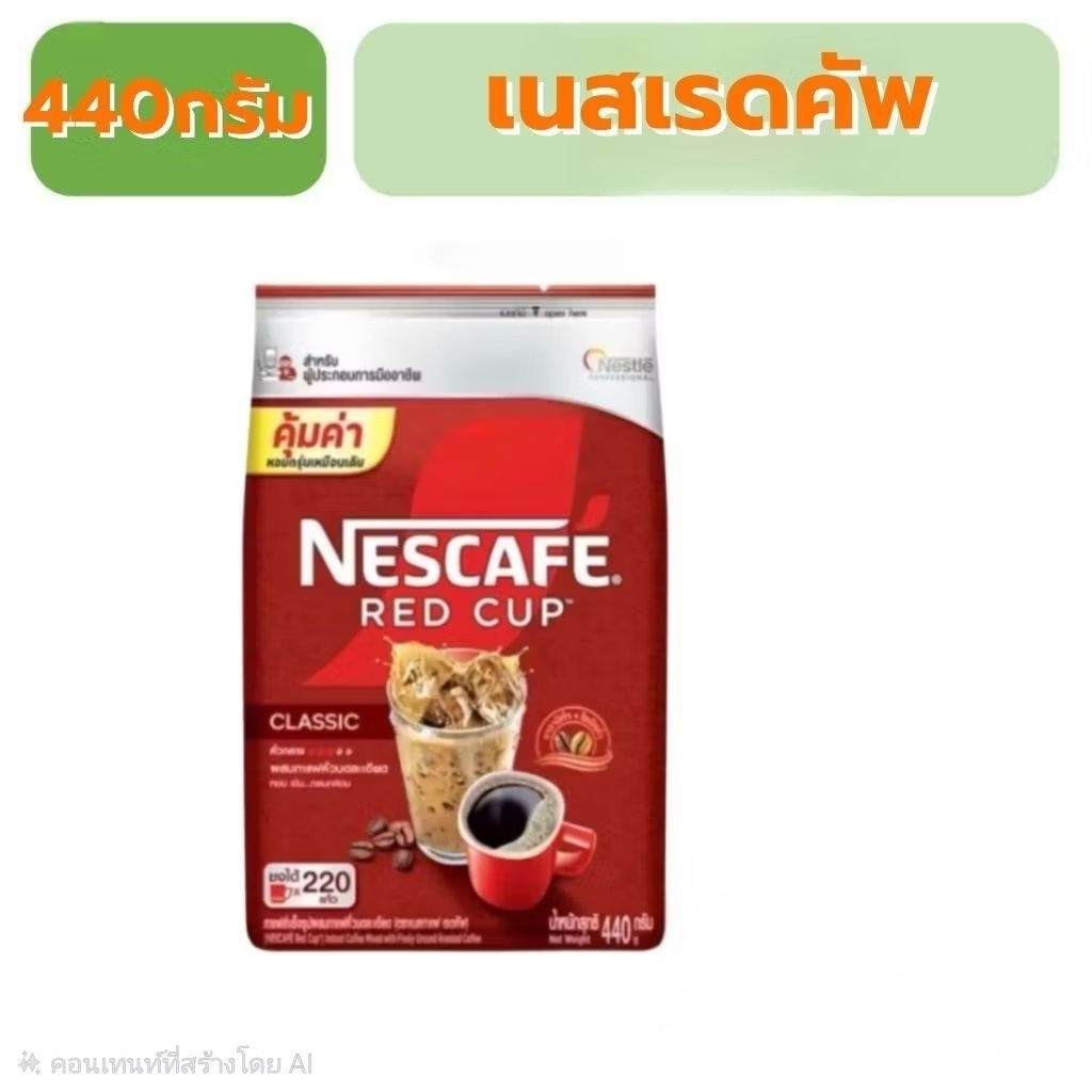 เนสกาแฟเรดคัพ 440 กรัม