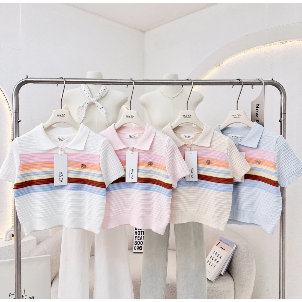 WA YA เสื้อไหมพรม เนื้อผ้าดี