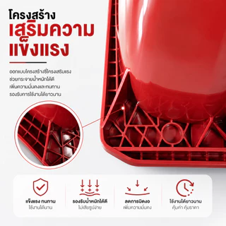 Jumper Kids ถังขยะมีฝาปิด ขนาด30L/100L/120L/240L หลายสี ถังขยะพลาสติก พลาสติกหนาอย่างดี ที่แยกขยะ