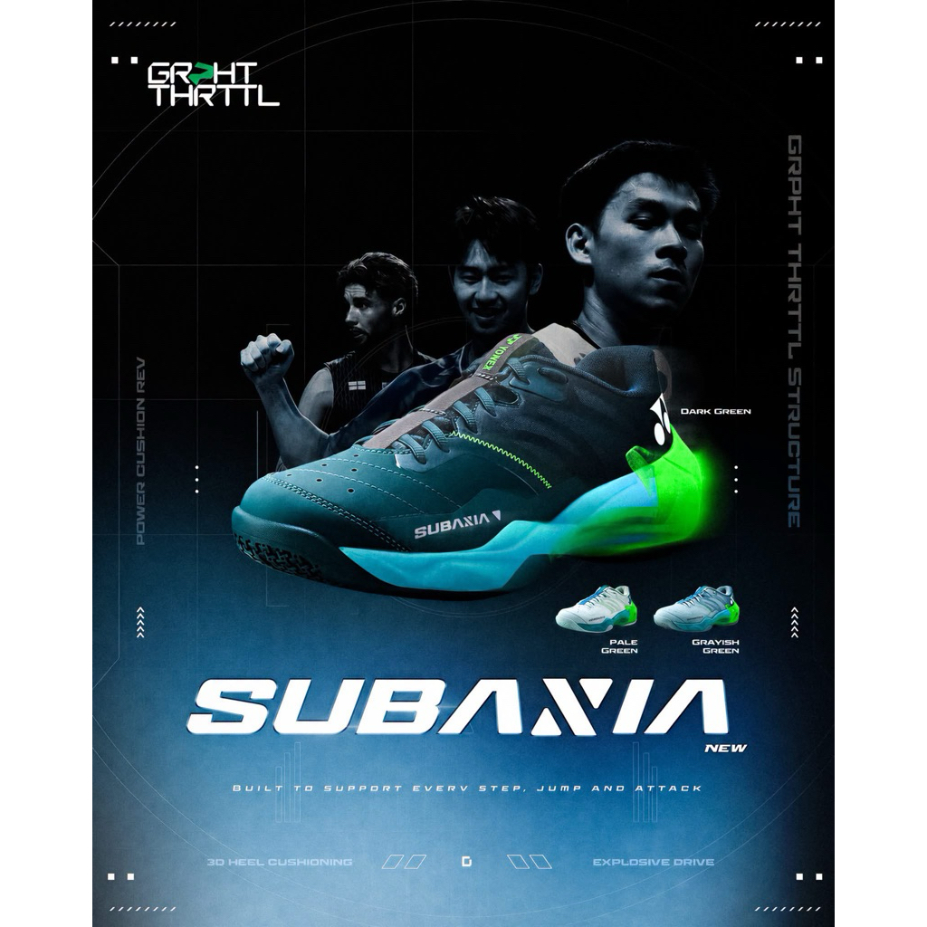 YONEX SUBAXIA GT MODEL 2026-2027