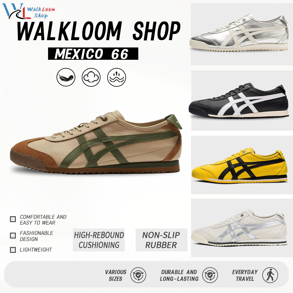 Onitsuka tiger MEXICO 66 SD รองเท้ากีฬา ของแท้100% 1183B955-020/1183A872-003/1183A872-252/1183A592-2