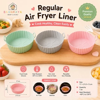 🌸ถ้วยซิลิโคนอบ อาหารเด็ก🌸Mini Cup Air Fryer🍪แผ่นรองหม้อทอด ซิลิโคน เข้า Air Fryer นึ่ง อบ ไมโครเวฟ Food Grade Silicone