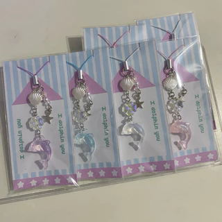 พวงกุญแจโลมา 🐬 เชือกคล้องโทรศัพท์ | ของขวัญปัจฉิม ของแจก giveaway ของแถมลูกค้า