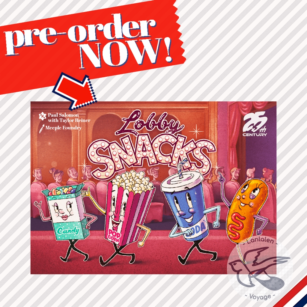 [Pre-Order] Lobby Snacks (Kickstarter) [Boardgame]