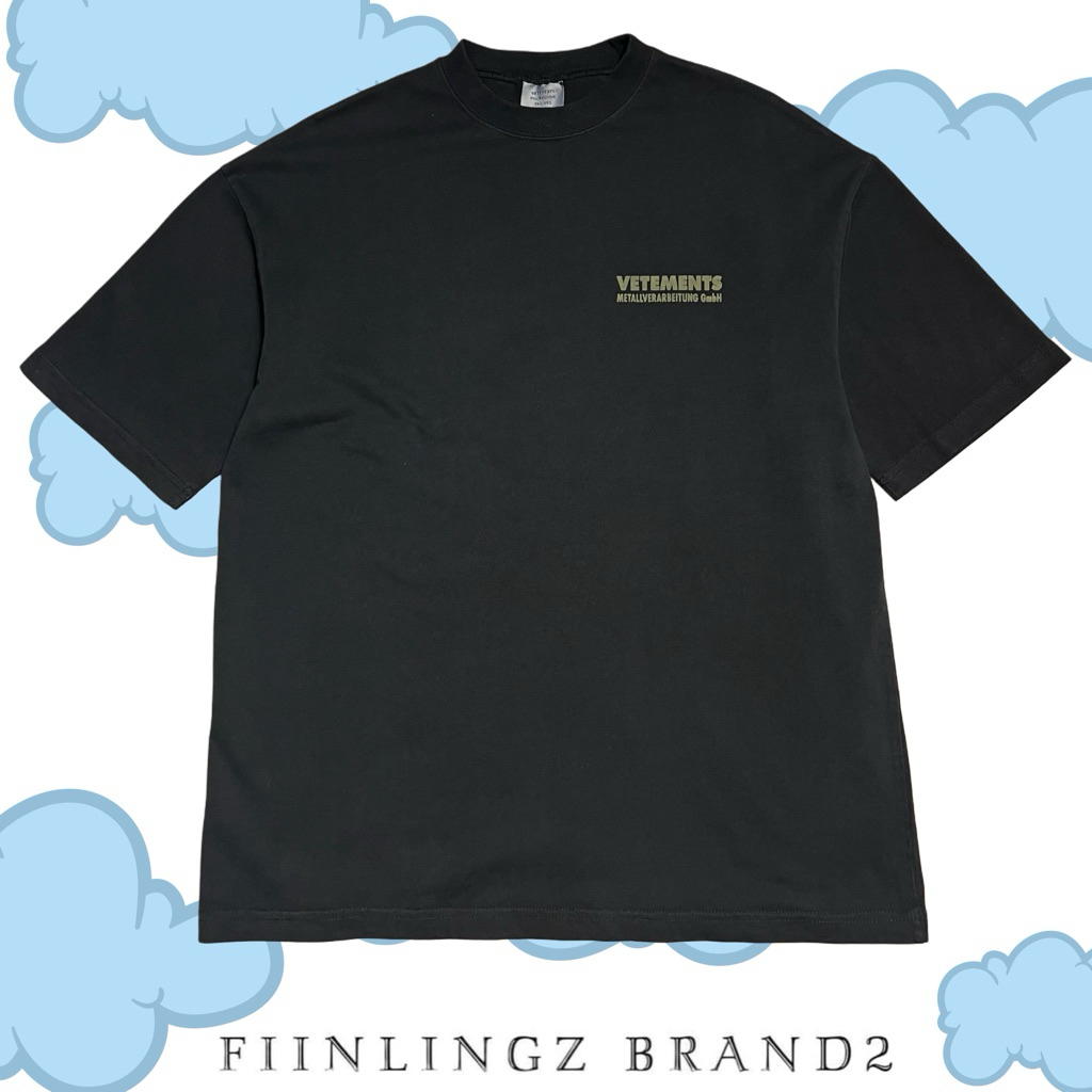 VETEMENTS เสื้อยืด แบรนด์เนม ป้ายแท๊กครบ‼️