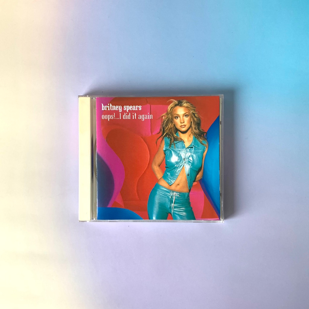 🛒 (พร้อมส่ง) CD ซีดีเพลง: Britney Spears — Oops!...I Did It Again (Japan Edition) [single]