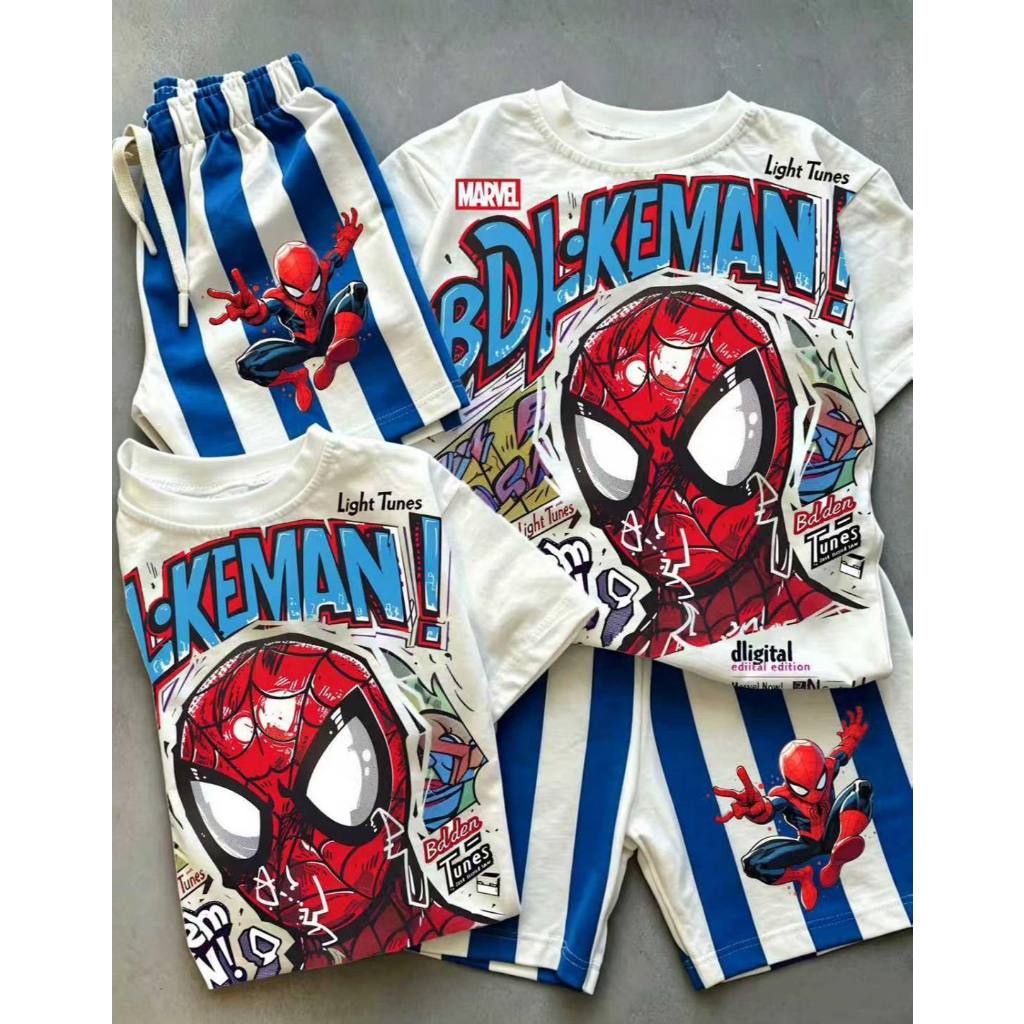 พร้อมส่ง ba088-ba093 9295 ชุดเด็กฮีโร่ฮีโร่