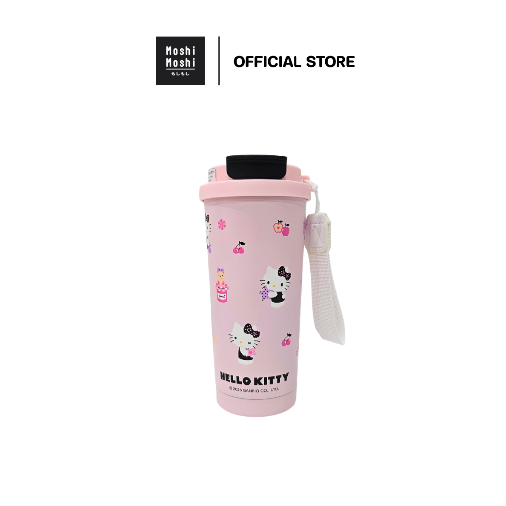 Moshi Moshi แก้วน้ำร้อนเย็น กระบอกน้ำร้อนเย็น ลายลิขสิทธิ์แท้จากค่าย Sanrio ขนาด 520 ml. รุ่น 8100053323