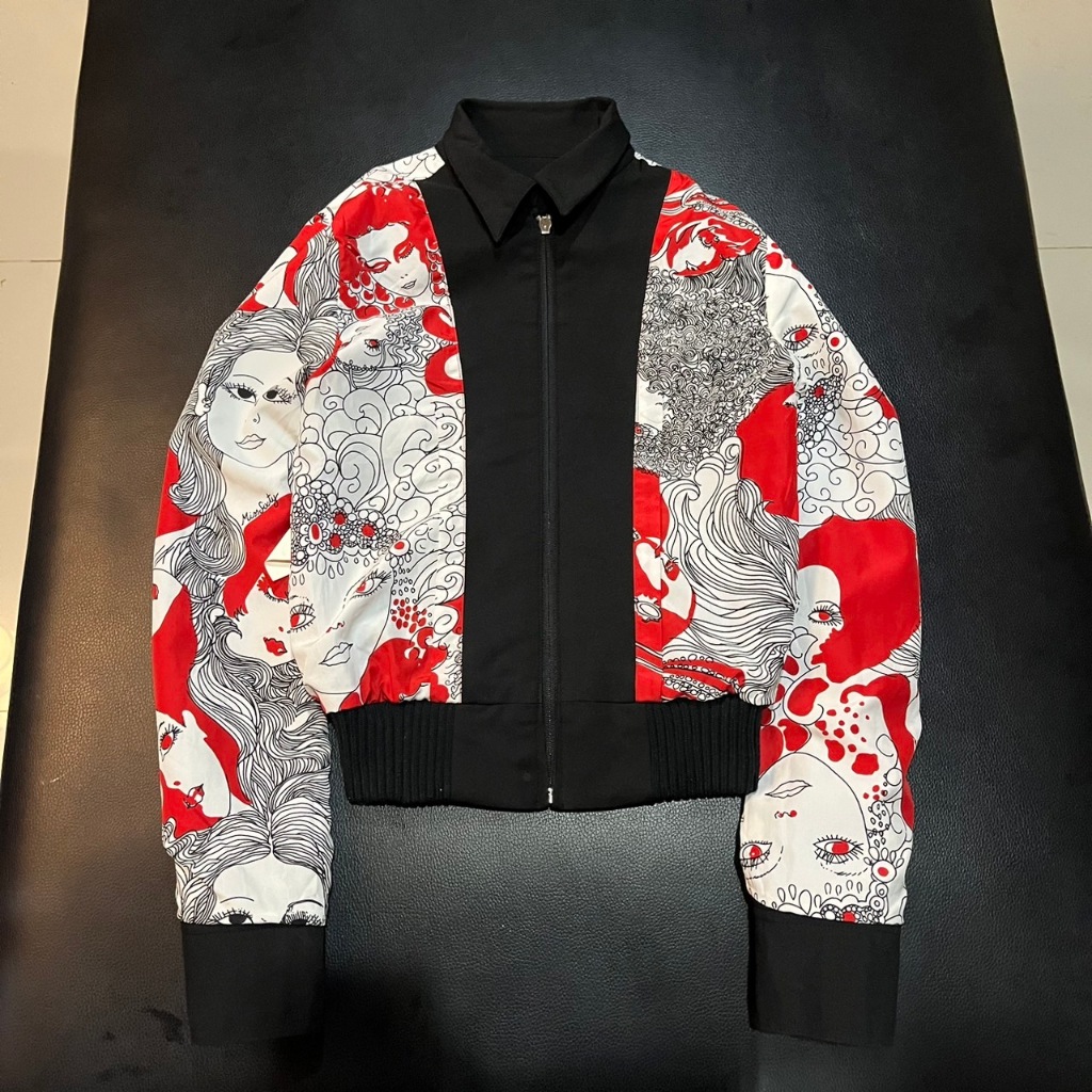 miss sixty y2k inside allover print jacket