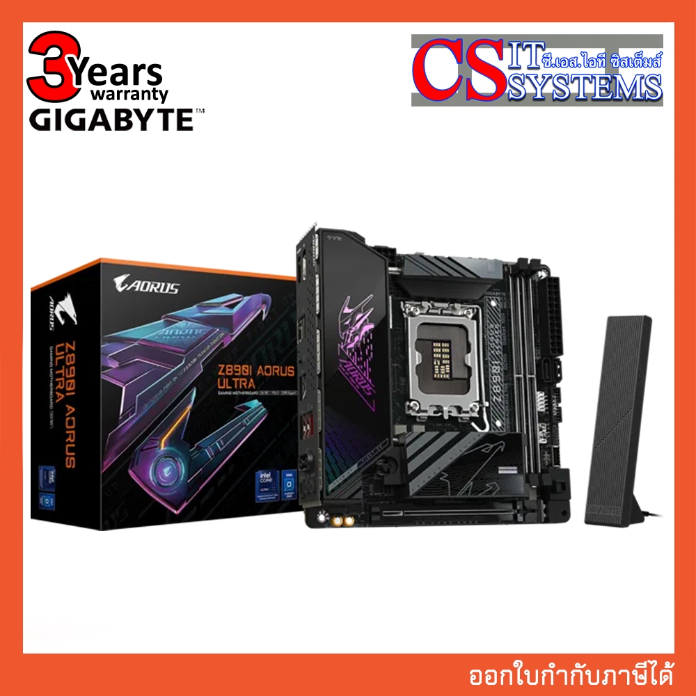 MAINBOARD GIGABYTE Z890I AORUS ULTRA DDR5 LGA 1851