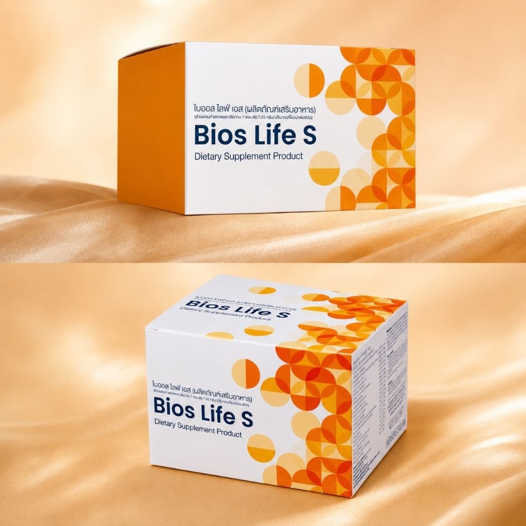 60 ซอง Bios Life Sใยอาหารสูตรพิเศษสำหรับผู้ใหญ่
