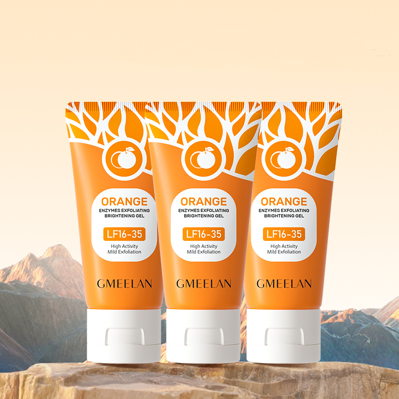 GMEELAN เจลขัดผิวหน้า 50g เจลสครับหน้า สูตรอ่อนโยน ดูแลผิวหน้าให้เนียนนุ่ม