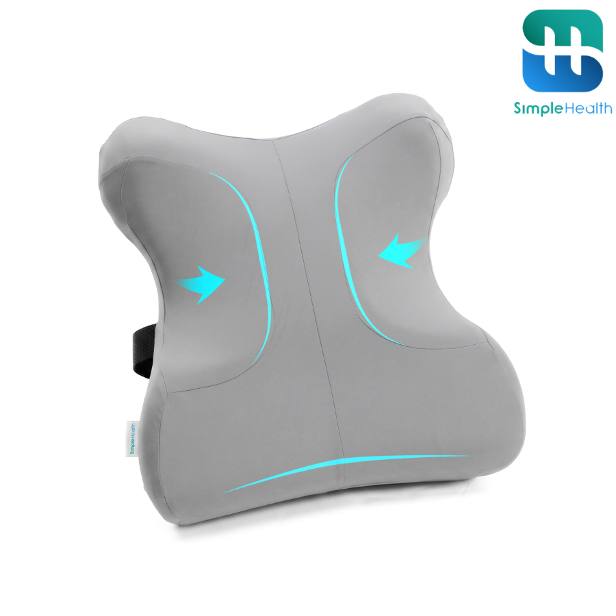 Simple Health เบาะรองนั่ง เบาะรองหลัง Memory Foam ลดแรงกดทับ รองรับสรีระ นุ่มสบาย พกพาง่าย
