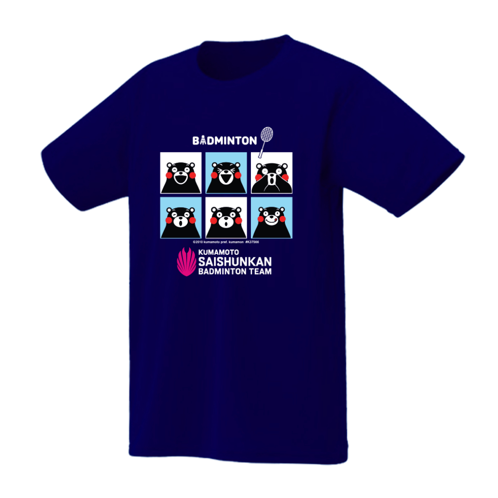 เสื้อกีฬารายการ KUmamoto ลาย Kumamon Face Collection