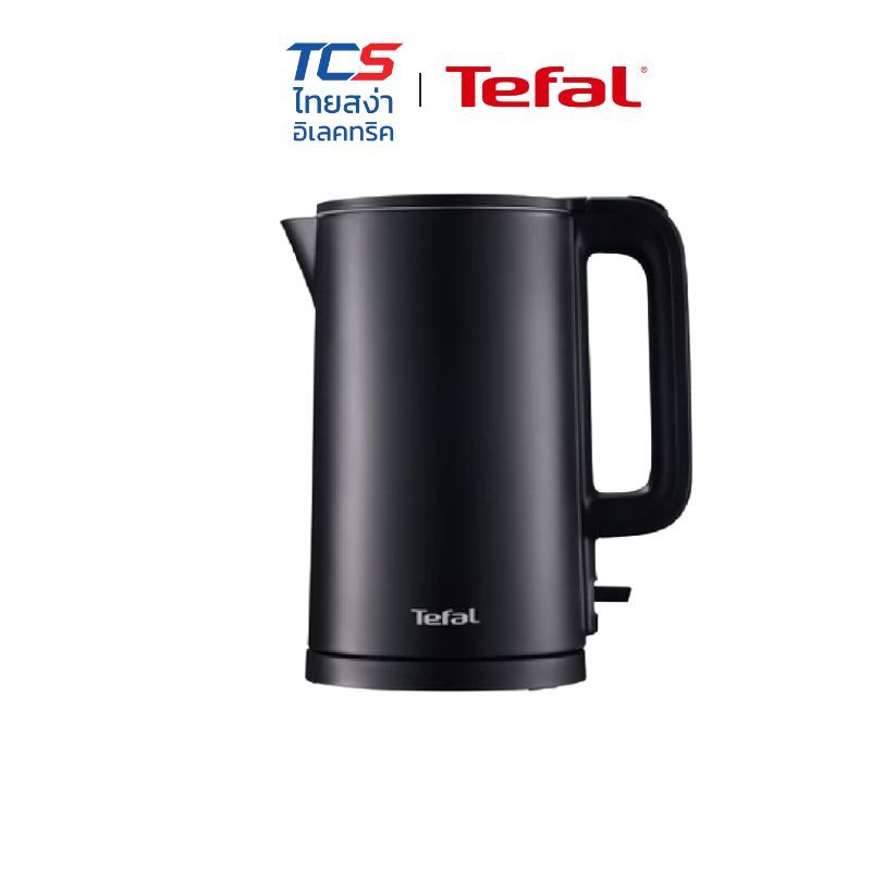 Tefal กาต้มน้ำไฟฟ้า รุ่น KO1408E0 Thermo Protect 1500W ความจุ 1.5 ลิตร สีดำ รับประกัน 2ปี