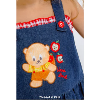Thelandofvava 🐻LOOK10 - VNXI2380 เซ็ตยีนส์เด็ก 🐻 VAVA Sweet Orchard🧺 ลิขสิทธิ์แท้จาก vava