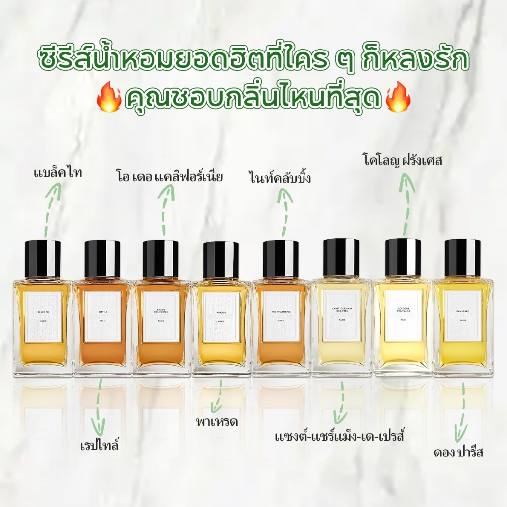【 ✈สปอตของแท้💯】Black Tie & Reptile & Eau de Californie  EDP 2ml/5ml/10ml น้ําหอม unisex