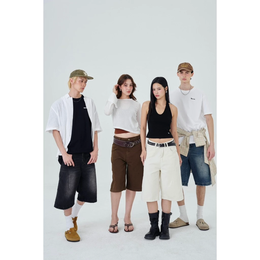 ยีนส์SARAN P18/P19 กางเกงยีนส์ Buddy Jeans