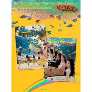 (พร้อมส่ง) อัลบั้ม Surfin Boy Summer Mini Album [Velvet Summer] - RED VELVET Redvelvet High Tide/Big Wave POB