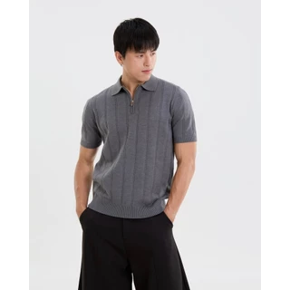 REEVE HARLOW ZIP POLO เสื้อโปโลถัก ผ้า Knit