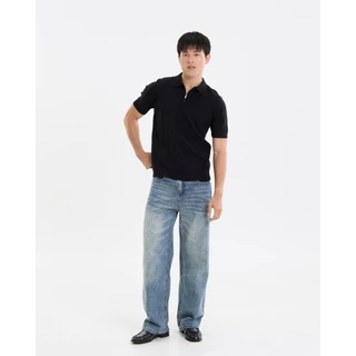 REEVE HARLOW ZIP POLO เสื้อโปโลถัก ผ้า Knit