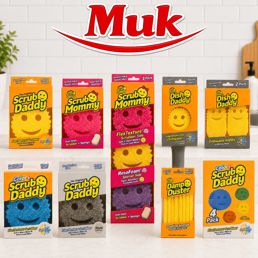 Scrub Daddy | Scrub Mommy | Dish Daddy | Damp Duster