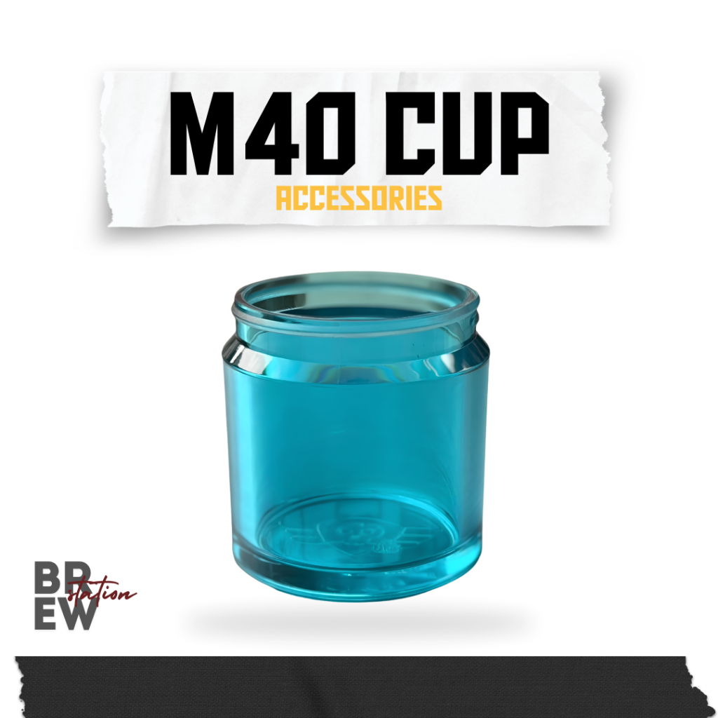 *พร้อมส่ง* Mischief M40 กระบอกโถรองกาแฟ ฐานรองสีเครื่องบดมือ กาแฟ Grinder M40 C40