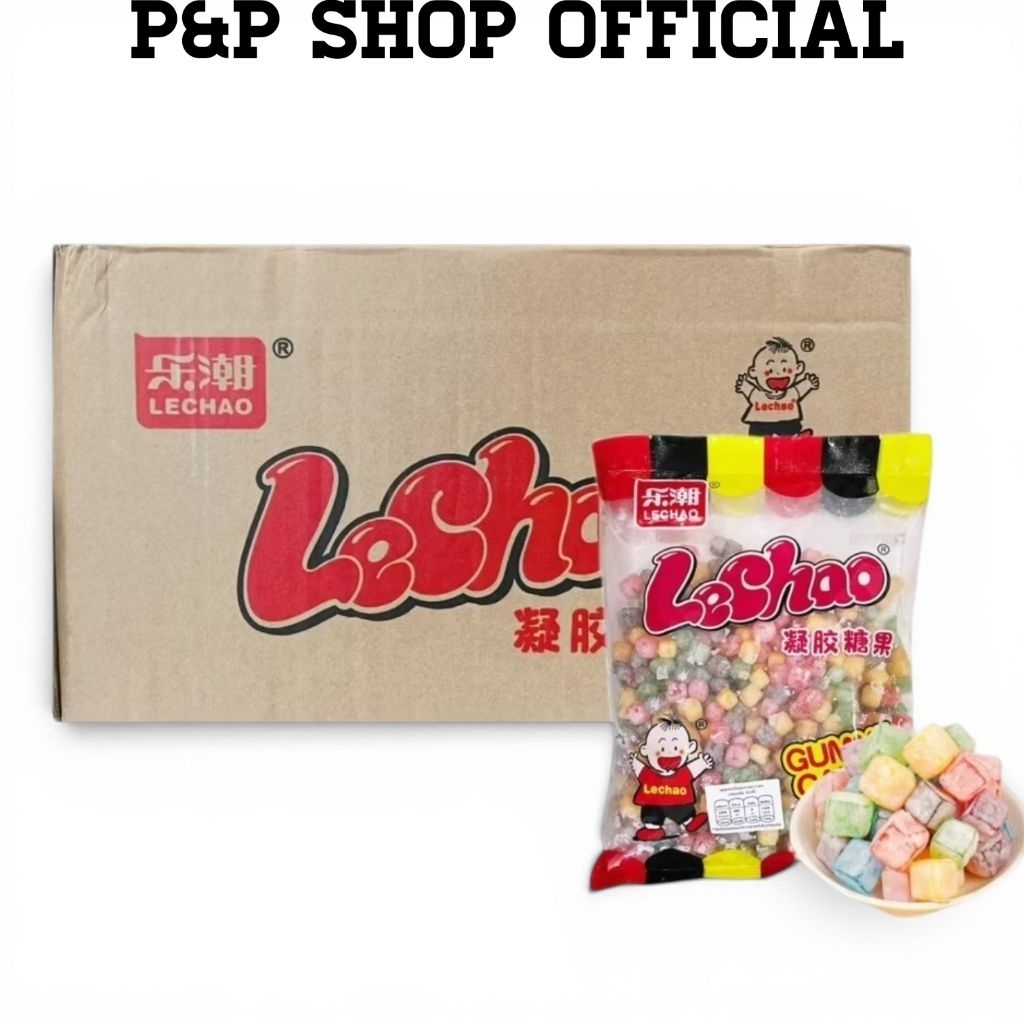 ยกลังเยลลี่น้ำแข็งเคลือบเปรี้ยวห่อใหญ่ 10กิโล 1ลังมี10ถุง Lechaoของแท้ เยลลี่น้ำแข็ง ตัวฮิต ตัวดัง เยลลี่อมเปรี้ยวอมหวาน