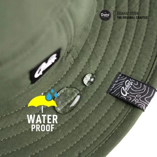 G130 Moss Green หมวกเดินป่า กันน้ำ มีช่องระบายอากาศ นุ่ม เบา ใส่สบาย
