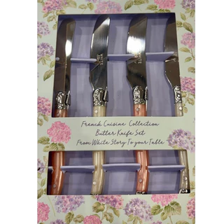 White Story - ชุดที่ปาดเนย 4 ชิ้น ( Butter Knife Set )