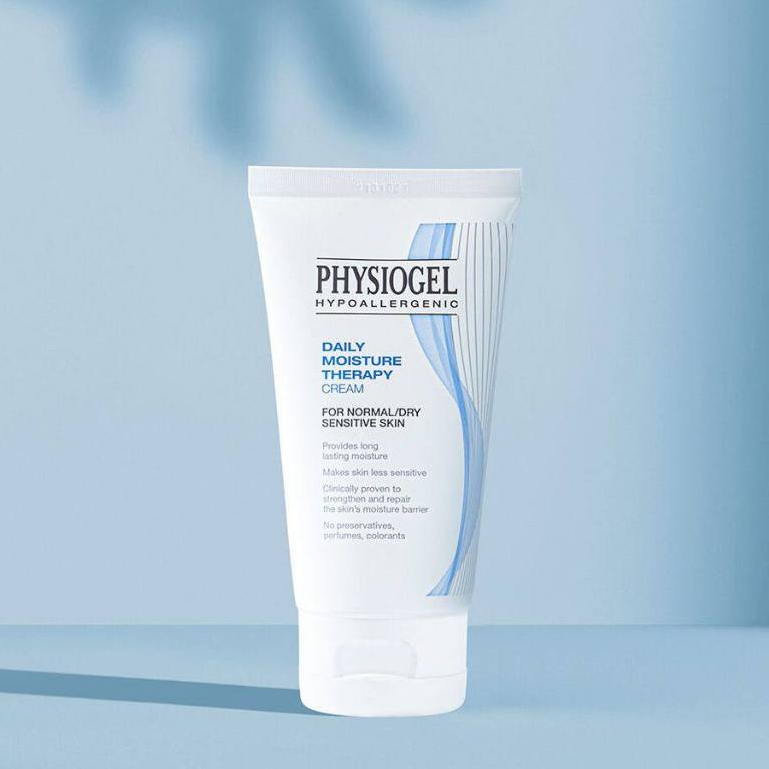 ผลิตภัณฑ์บำรุงผิวหน้า PHYSIOGEL Daily Moisture Therapy Cream 150ml ช่วยให้ผิวแห้งที่บอบบางแพ้ง่ายชุ่มชี้นขึ้นทันที