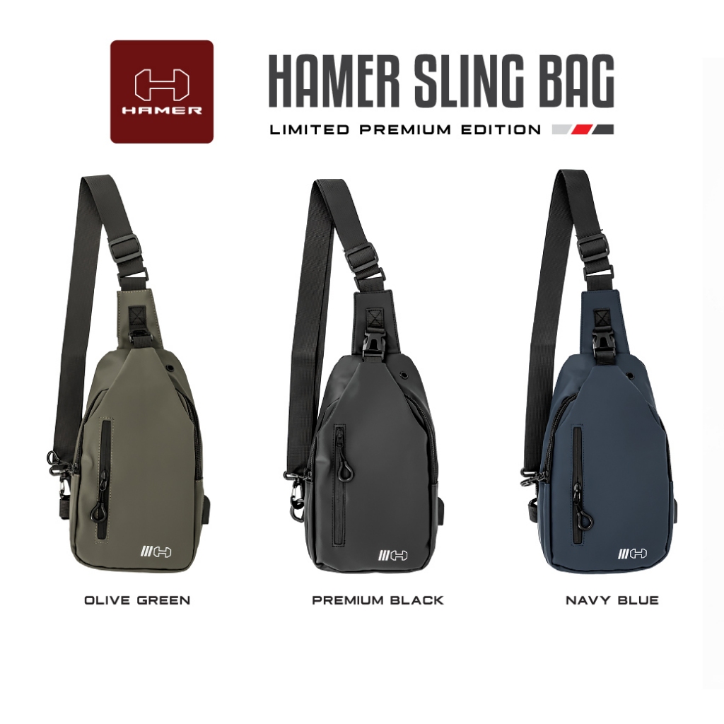 HAMER4x4 กระเป๋าสะพานข้าง HAMER SLING BAG มี 3 สี