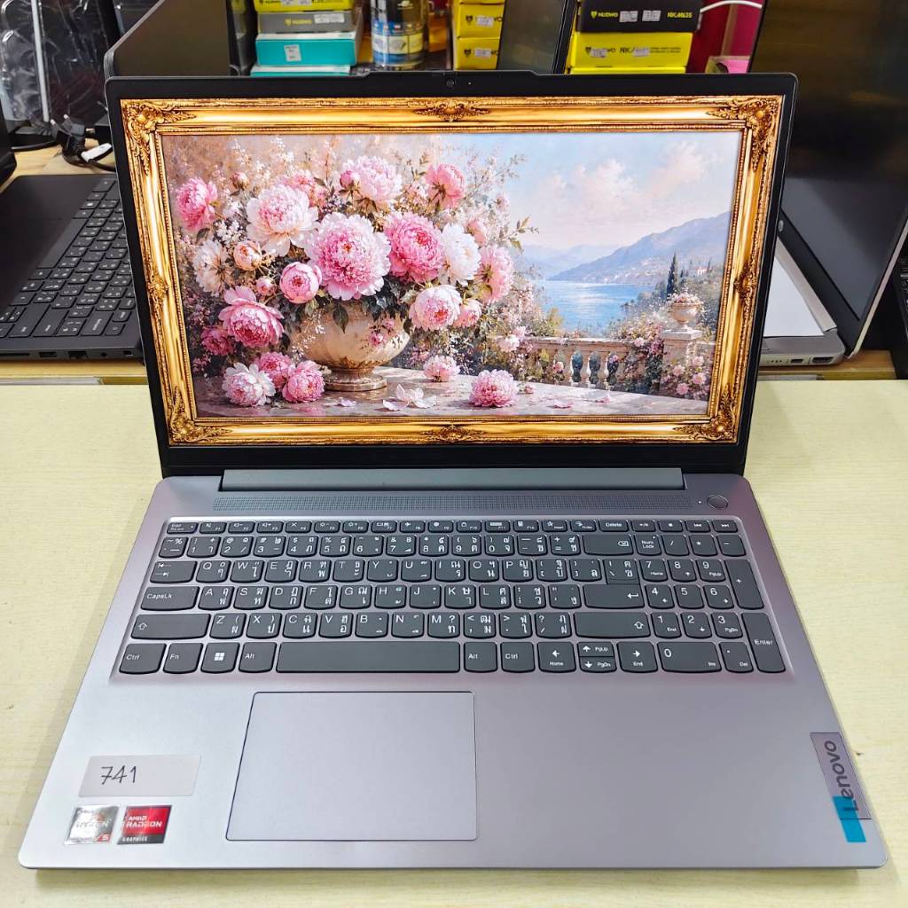 LENOVO  IDEAPAD  SLIM 3  15AMN8 - 82XQ00C2TA  ประกันศูนย์ Onsite 21/11/2026  สภาพเครื่องภายนอก  80%