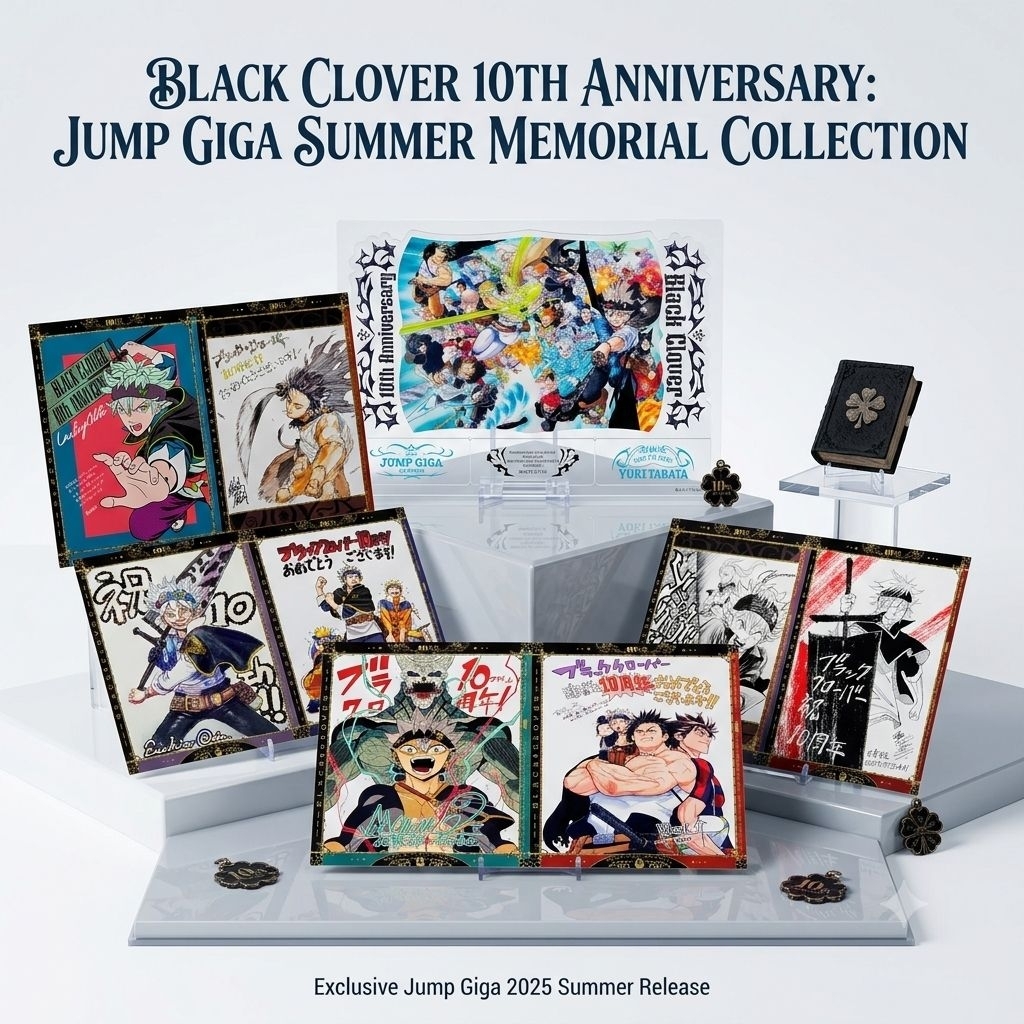 (พร้อมส่ง/แท้✅️) ของสะสม อนิเมะ Black Clover แบล็คโคลเวอร์ asta yuno yami jump giga naruto kaiju 8 อ