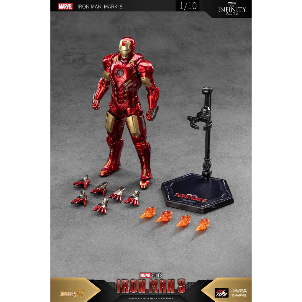 Zd toys 1/10 : Iron Man - MK 8