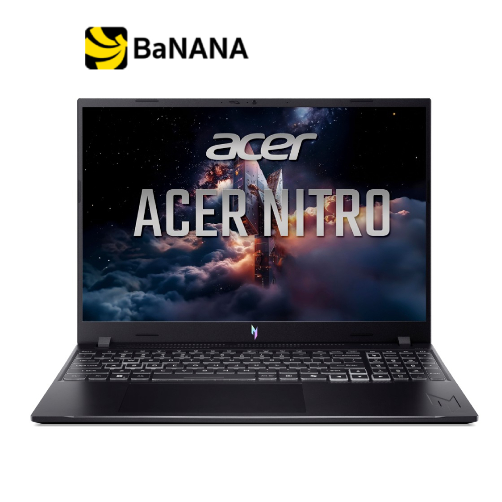 โน๊ตบุ๊ค Acer Nitro V 16 ANV16-I31-75PQ Black by Banana IT