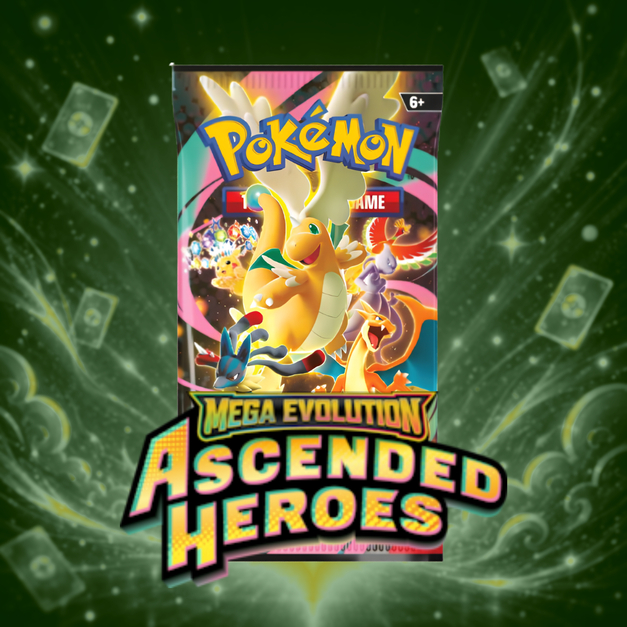 [ของแท้ พร้อมส่ง] Pokemon Ascended Heroes Booster Pack
