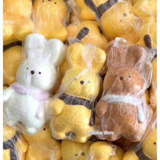 (พร้อมส่งในไทย ส่งด่วน) squishy มีมอก. งานกล่องน่ารัก สโลว์ มีกลิ่นหอมอ่อนๆ นุ่มนิ่มมาก