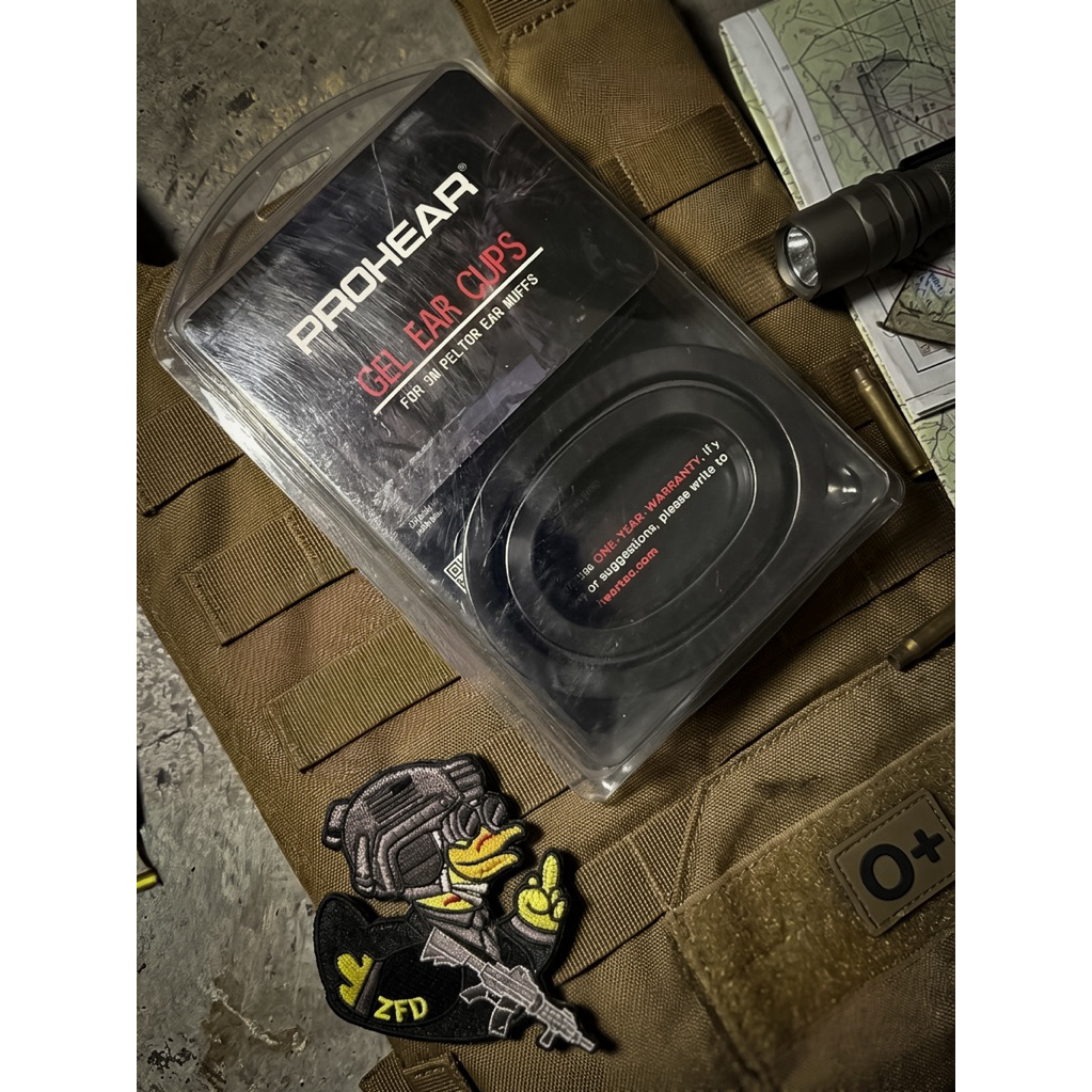 หูเจล PROHEAR Gel Ear Pads (Upgraded) for 3M PELTOR Headsets
