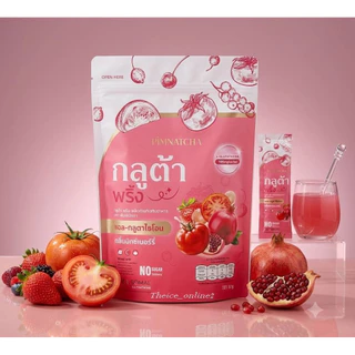 [ห่อใหญ่ 30 ซอง] Pimnatcha Tomato Wink Plus+C พิมพ์นัชชา โทเมโท วิ้ง พลัส ซี กลูต้าคอลลาเจน (กลูต้าพิมพ์นัชชา)