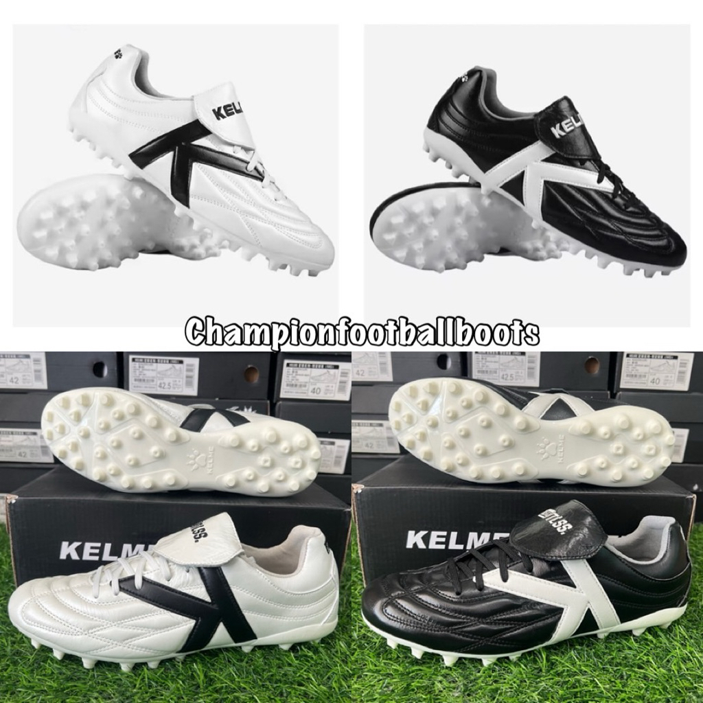 สตั๊ด รองเท้าฟุตบอล (เคลเม่) Kelme X TLSS Retro MG ตัวท๊อป หนังจิงโจ้