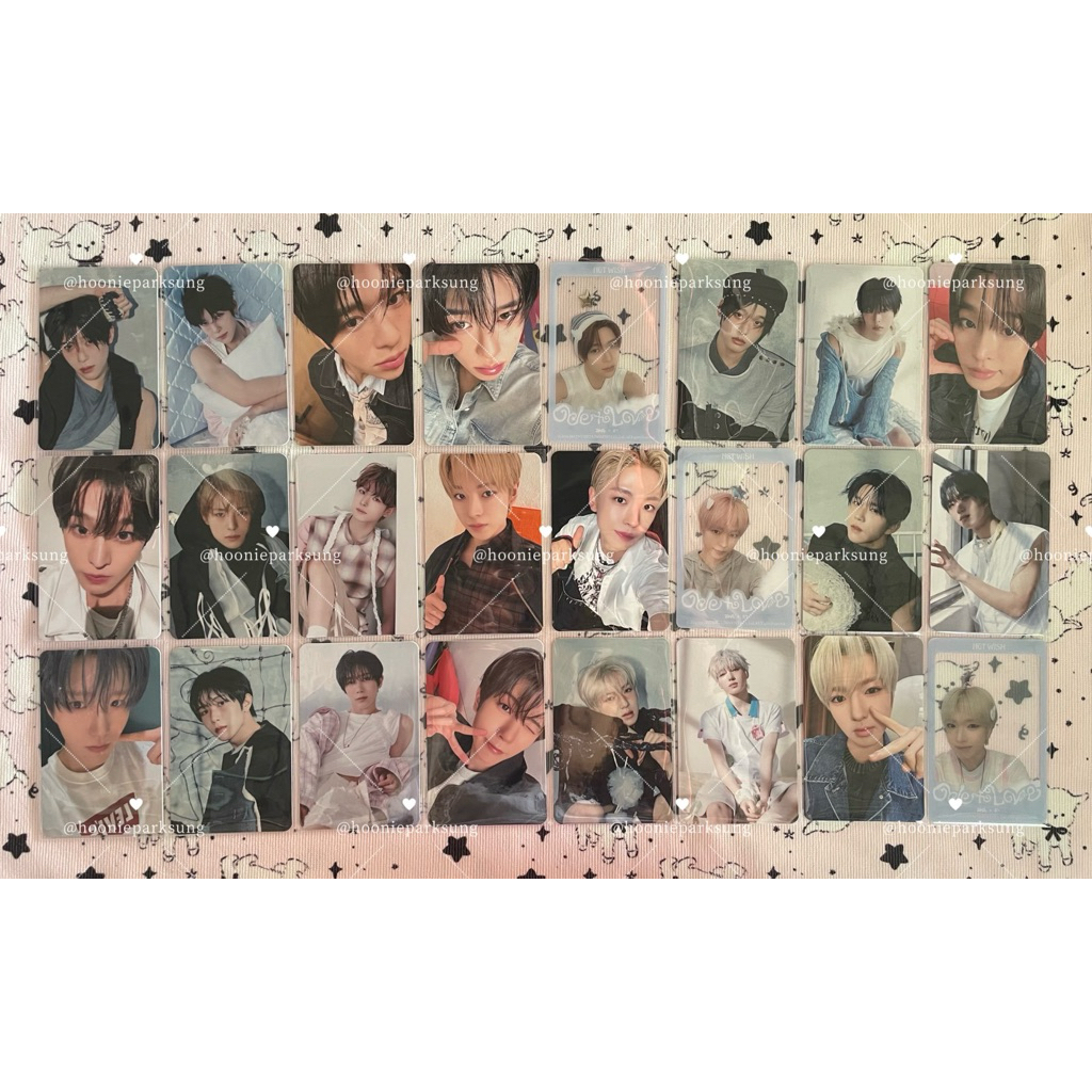 พร้อมส่ง 🤍 (2) การ์ดแท้ NCT WISH / QQ