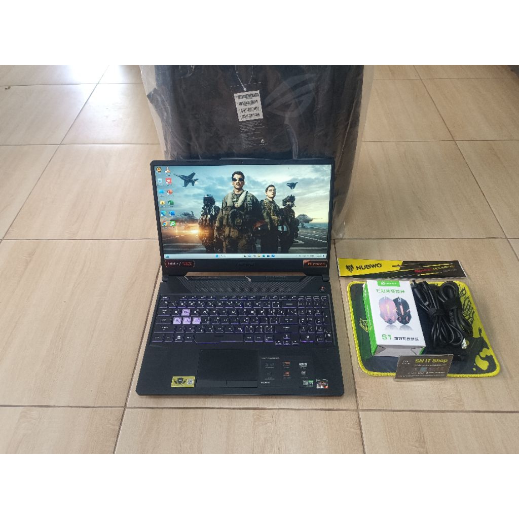 Asus TUF Gaming A15 FA506ICB-HN103W (มือสอง) Ryzen 7 4800H RAM 8 GB SSD 512 GB NVIDIA GeForce RTX 30
