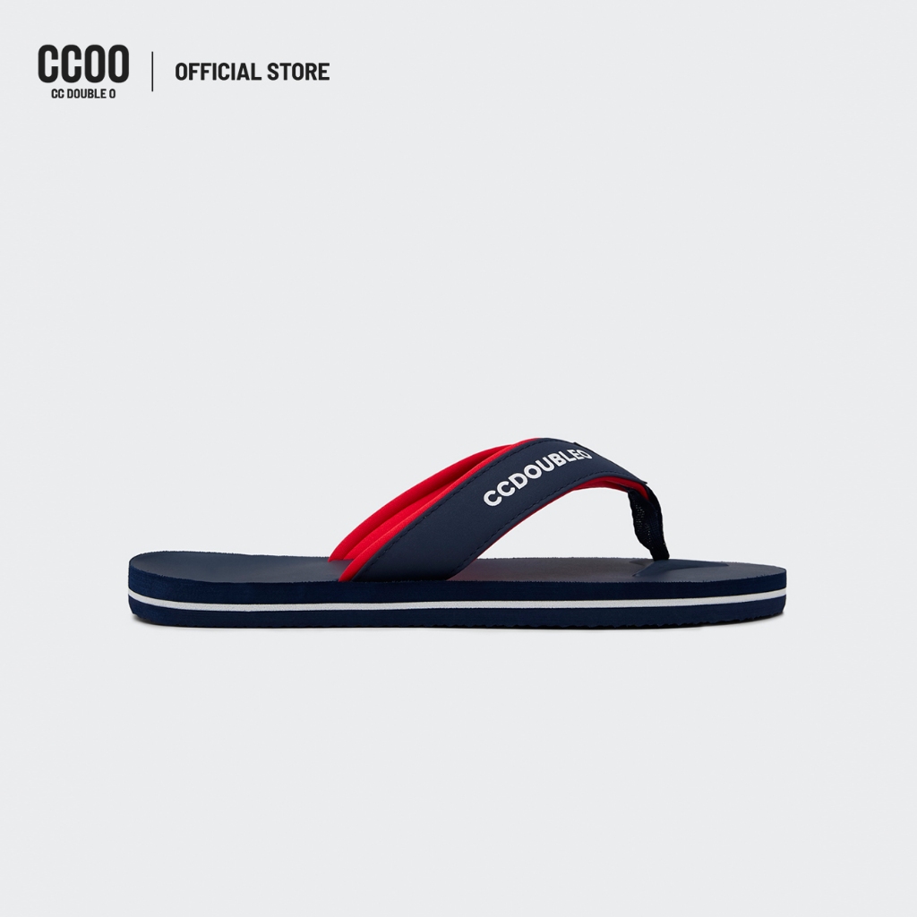 CC DOUBLE O PADDED STRAP FLIP-FLOPS ผู้ชาย รองเท้าแตะหูคีบสายคาดบุนุ่ม รุ่น O26WSMA019 (AW26 #A2)