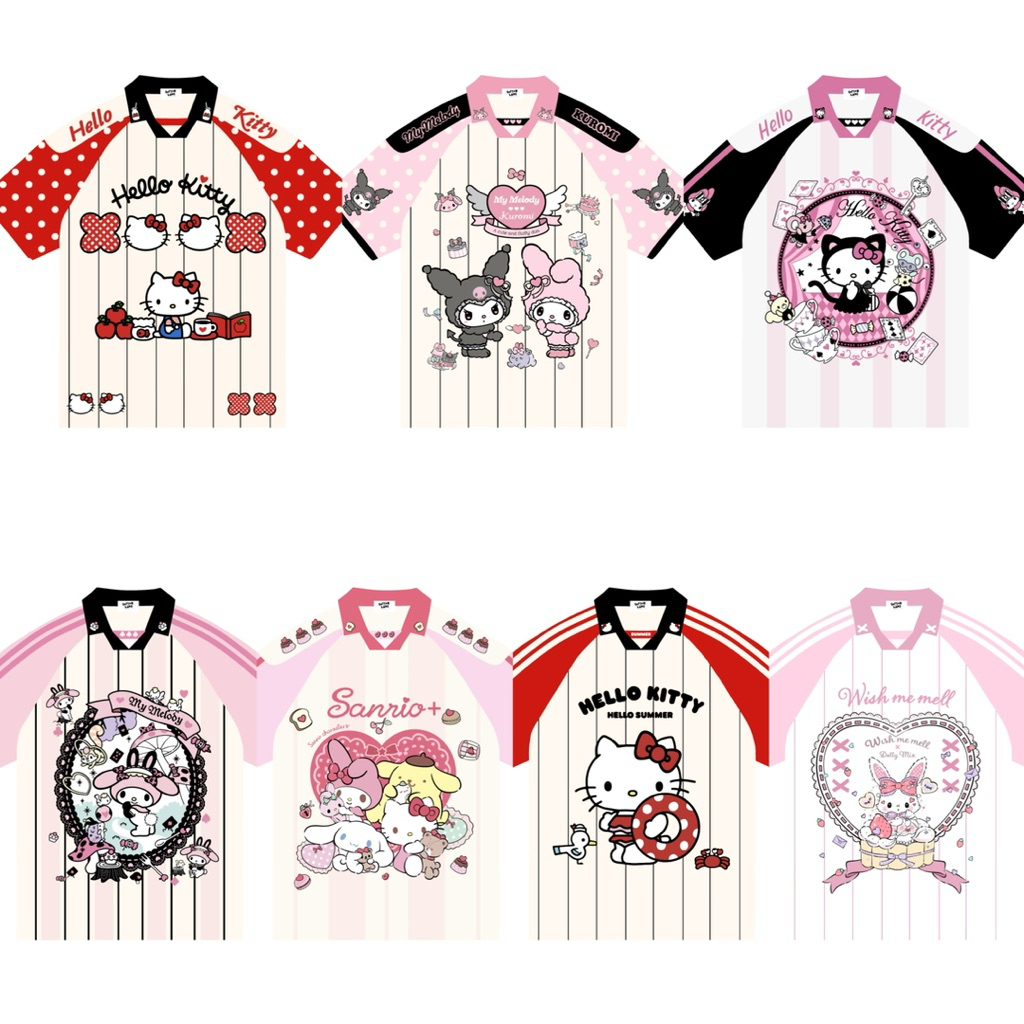 เสื้อโอเวอร์ไซส์ Jersey ผ้ากีฬา QL