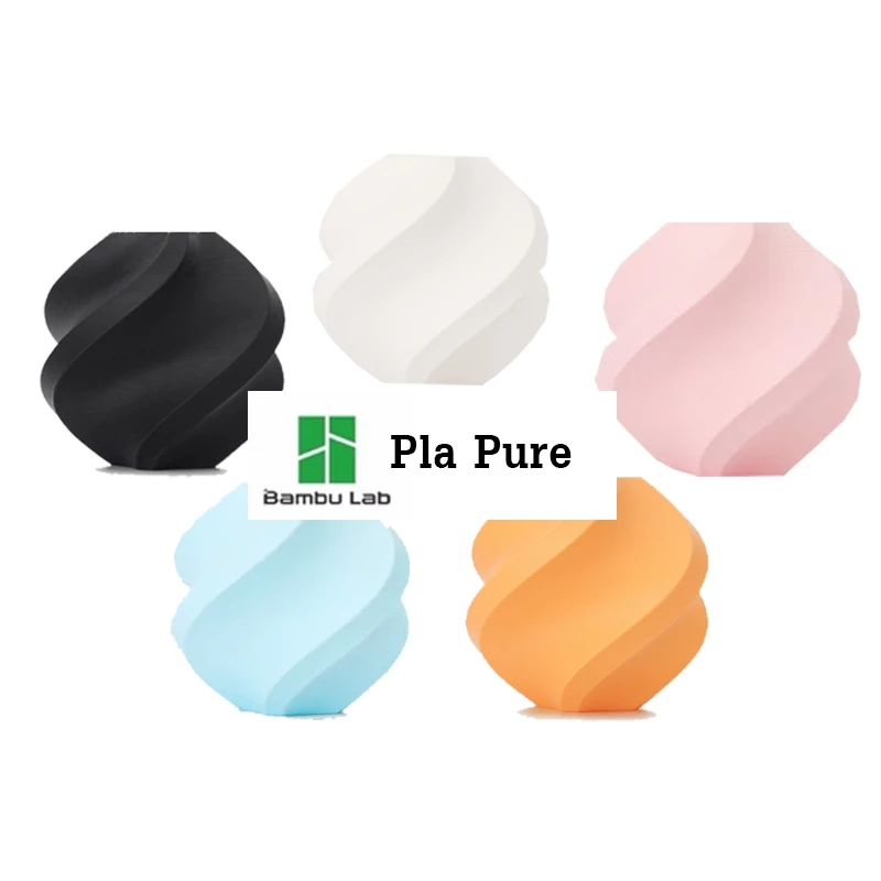Bambu Lab PLA PURE เส้นพลาสติก 3D 1KG (Refill)