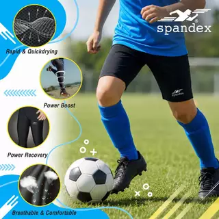 Spandex กางเกงรัดกล้ามเนื้อเด็กขาสั้น เนื้อผ้ายืดหยุ่น เย็นสบาย ไม่บาง ไม่ย้วย กระชับ กันUV CM703