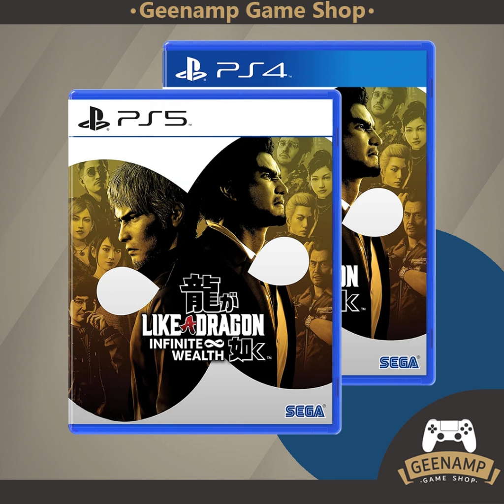 PS4 PS5 [มือ1] Like a Dragon : Infinite Wealth (R3/ASIA)(EN) - Playstation # Yakuza 8